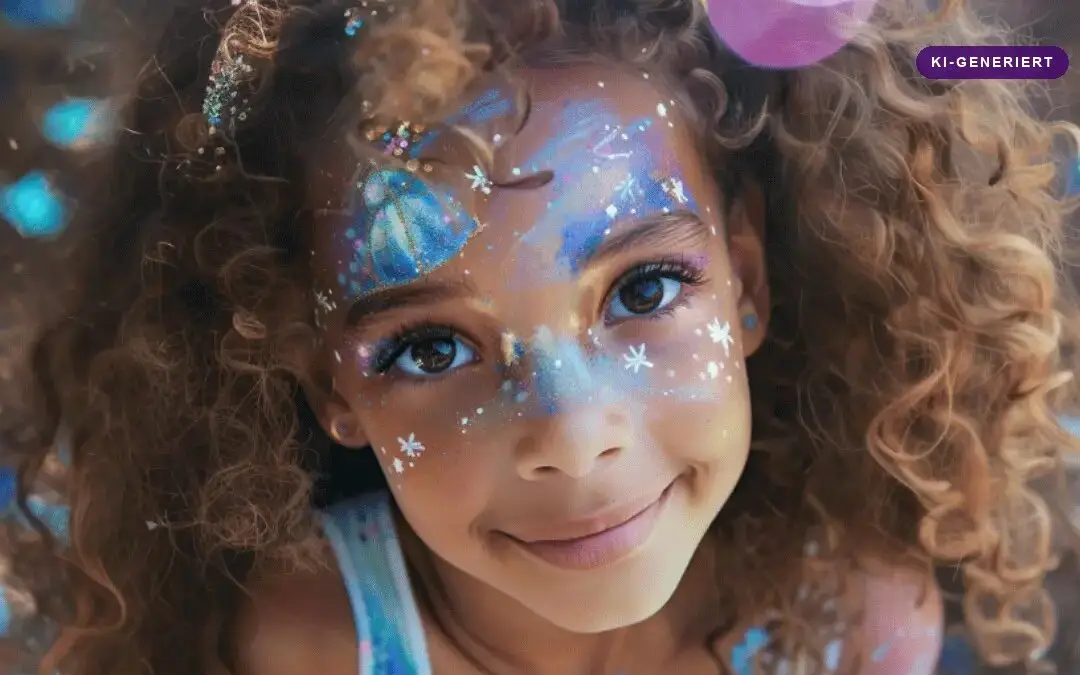 Kinderschminken-Prinzessin