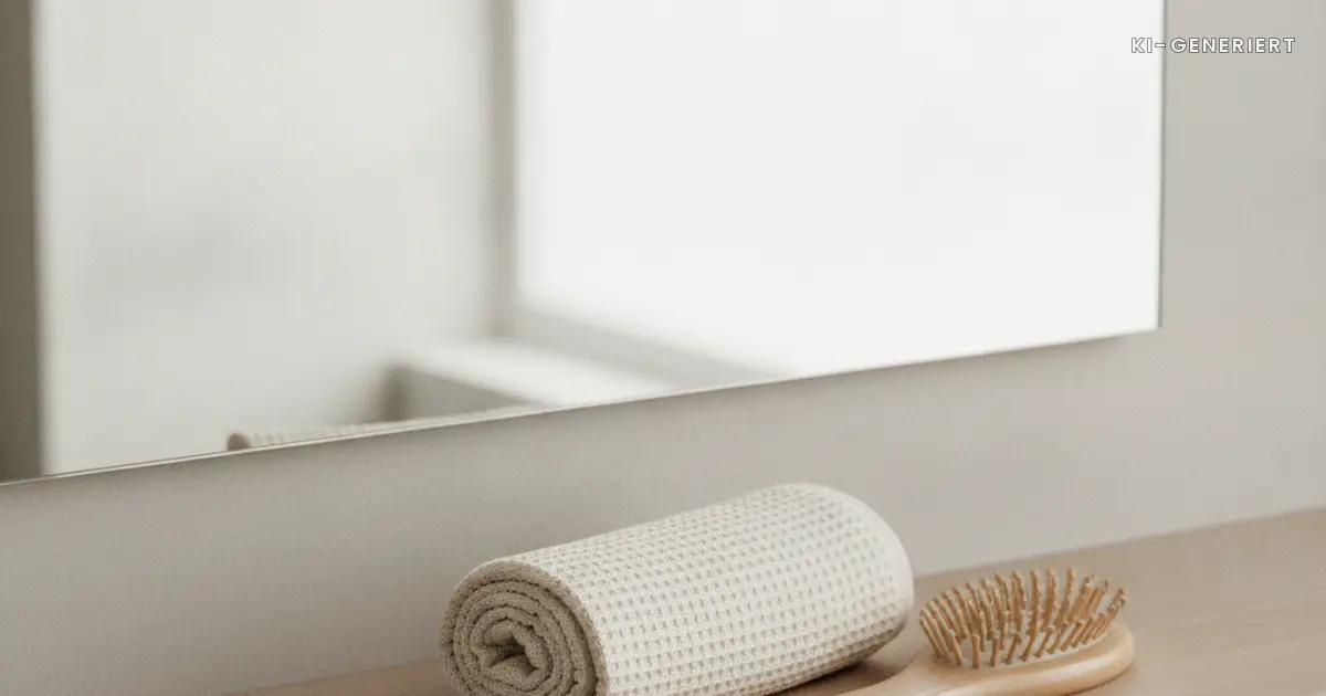 Nissenkamm und Handtuch im Badezimmer, Kopfläuse in der Kita